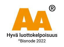 hyvä luottokelpoisuus