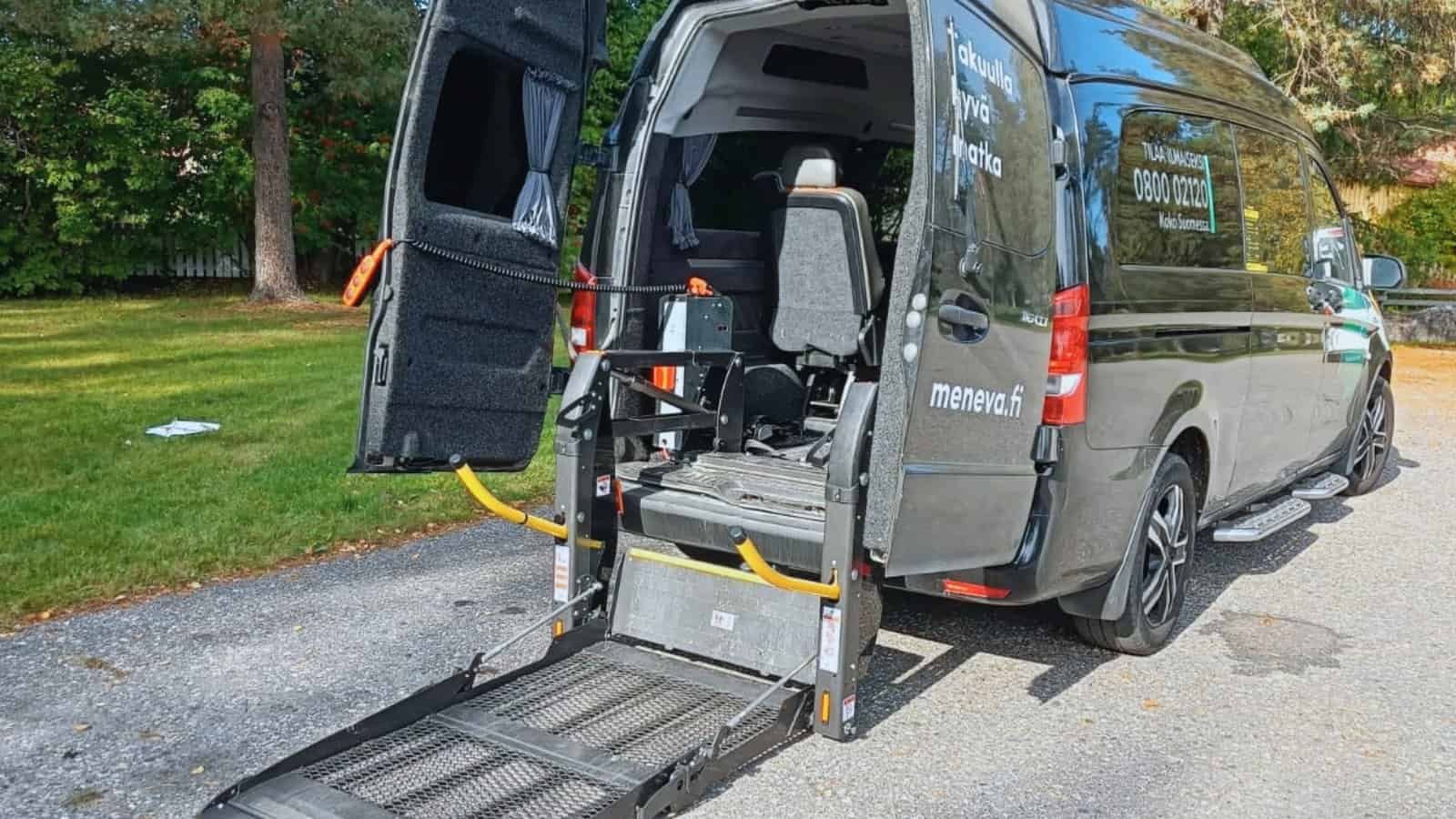 Door-to-door taxi transfer anywhere in Lapland Finland