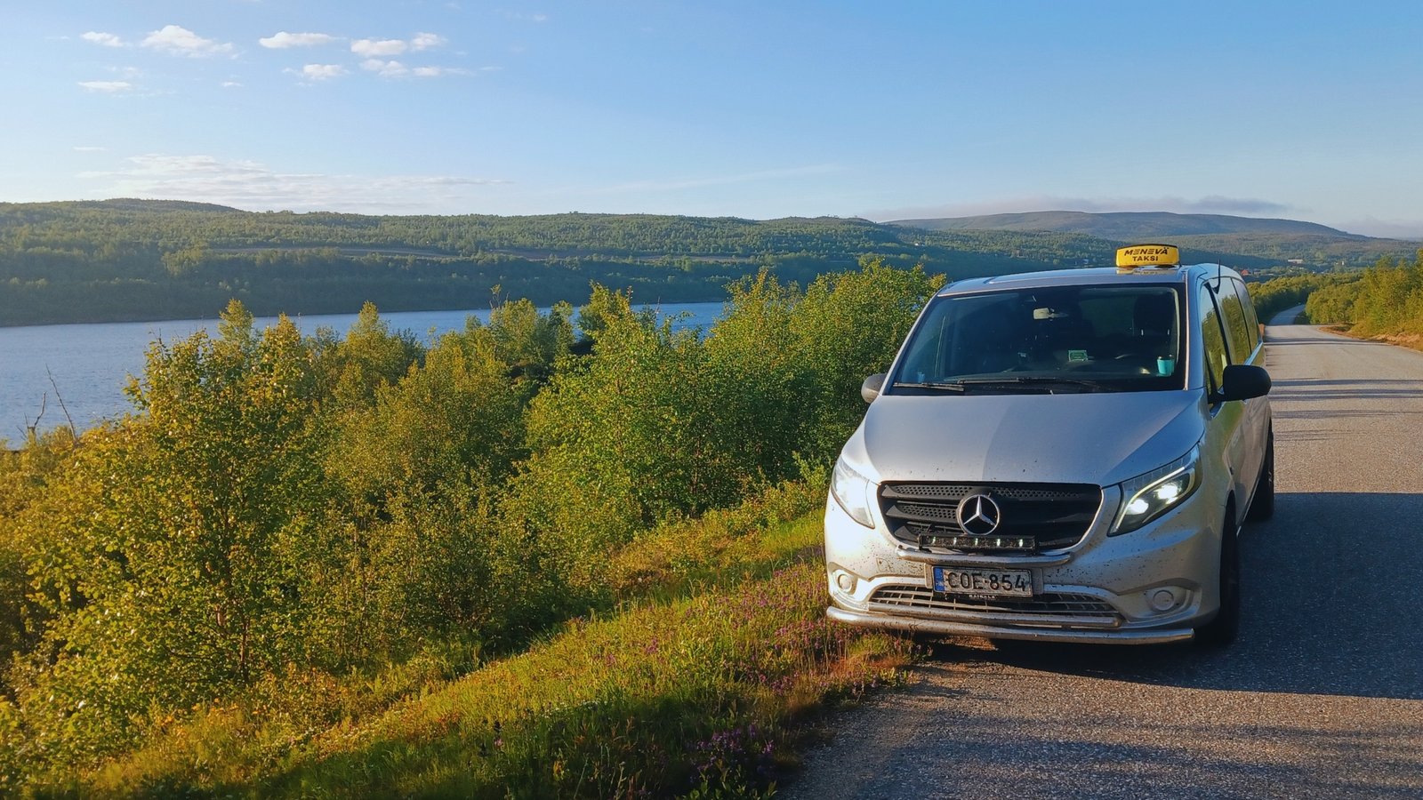 Meet and greet taxi service at Rovaniemi Airport arrivals hall